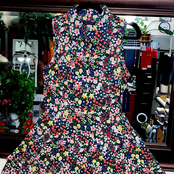 NWTS! Tommy Hilfiger Daytime Cotton Summer Dress - Picture 2 of 7